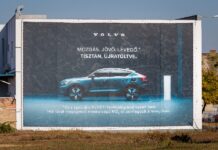 Egyedülállóan zöld megoldással újít a Volvo a magyar közterületi hirdetések piacán